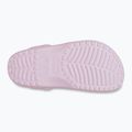 Papuci Crocs Classic Floral Cutout Clog pink milk 3