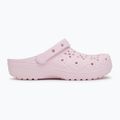 Papuci Crocs Classic Floral Cutout Clog pink milk 3