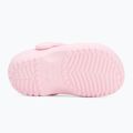 Papuci pentru copii  Crocs Classic Floral Cutout Clog Kids Toddler pink milk 5