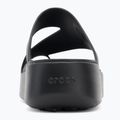 Papuci pentru femei Crocs Getaway Platform Toe Loop black 6