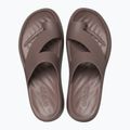 Papuci pentru femei Crocs Getaway Platform Toe Loop truffle 2