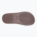 Papuci pentru femei Crocs Getaway Platform Toe Loop truffle 3