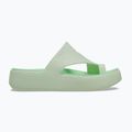 Șlapi pentru femei Crocs Getaway Platform Toe Loop jade tint
