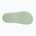 Șlapi pentru femei Crocs Getaway Platform Toe Loop jade tint 5