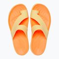 Șlapi pentru femei Crocs Getaway Platform Toe Loop golden hour 4