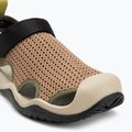 Sandale pentru bărbați Crocs Swiftwater Mesh Deck sepia 7