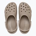 Papuci pentru femei Crocs Classic Platform Clog taupe 5