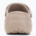 Papuci pentru femei Crocs Classic Platform Clog taupe 7