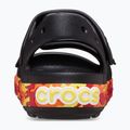 Sandale pentru copii Crocs Crocband Cruiser Flames black 3