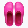 Papuci pentru copii Crocs Handle It Rain Boot Kids Toddler pink crush 12