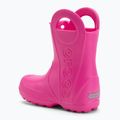 Papuci pentru copii Crocs Handle It Rain Boot Kids Toddler pink crush 3