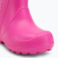 Papuci pentru copii Crocs Handle It Rain Boot Kids Toddler pink crush 7