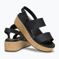 Sandale pentru femei Crocs Brooklyn Cork Low Wedge black/black 6