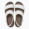 Sandale pentru femei Crocs Brooklyn Cork Low Wedge chalk 5