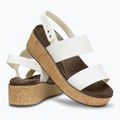 Sandale pentru femei Crocs Brooklyn Cork Low Wedge chalk 6