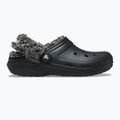 Șlapi Crocs Classic Fleece Lined black
