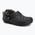 Șlapi Crocs Classic Fleece Lined black 2