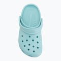 Șlapi pentru copii Crocs Classic Clog Kids aquamarine 6