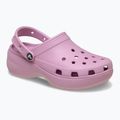 Papuci pentru femei Crocs Classic Platform Clog hydrangea