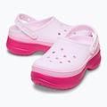 Papuci Crocs Classic Stacked Clog dragon fruit 11