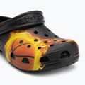Papuci pentru copii Crocs Flaming Bball Clog Kids black 8