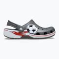 Papuci pentru copii Crocs Classic Soccer Band Clog Kids slate grey 10