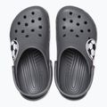 Papuci pentru copii Crocs Classic Soccer Band Clog Kids slate grey 13