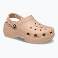 Papuci pentru femei Crocs Classic Platform Clog pink caramel
