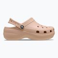 Papuci pentru femei Crocs Classic Platform Clog pink caramel 2