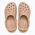 Papuci pentru femei Crocs Classic Platform Clog pink caramel 5