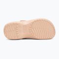 Papuci pentru femei Crocs Classic Platform Clog pink caramel 5
