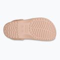 Papuci Crocs Classic Floral Cutout Clog pink caramel 4