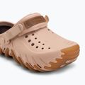Papuci Crocs Echo Gum Ro Clog pink caramel 8