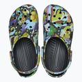 Papuci Crocs Classic Painted Floral black sand 13