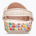 Papuci pentru copii Crocs Classic Beaded Band Clog Kids quartz 11
