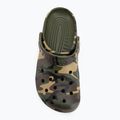 Șlapi Crocs Classic Camouflage army green/multi 6