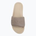 Șlapi pentru femei Crocs All Day bone/taupe 5