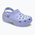 Șlapi pentru femei Crocs Classic Platform Clog blue haze