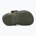 Șlapi pentru copii Crocs Classic Camouflage Toddler army green/multi 5