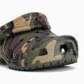 Șlapi pentru copii Crocs Classic Camouflage Toddler army green/multi 8