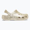 Șlapi pentru copii Crocs Classic Chunky Glitter sandstone 10