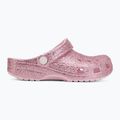 Șlapi pentru copii Crocs Classic Chunky Glitter pink milk 3
