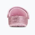 Șlapi pentru copii Crocs Classic Chunky Glitter pink milk 7