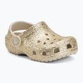 Șlapi pentru copii Crocs Classic Chunky Glitter 211940 sandstone 2