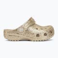 Șlapi pentru copii Crocs Classic Chunky Glitter 211940 sandstone 3