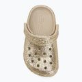 Șlapi pentru copii Crocs Classic Chunky Glitter 211940 sandstone 6