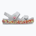 Sandale pentru copii Crocs Crocband Cruiser Glow Confetti Band atmosphere/flame 2