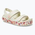 Sandale pentru copii Crocs Crocband Cruiser Glow Confetti Band summit white/guava