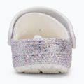 Șlapi pentru copii Crocs Classic Fantasy Glitter white 7