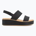 Sandale de damă  Crocs Brooklyn Matte Wrap Low Wedge black/cashew 2